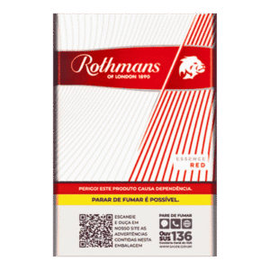 ROTHMANS LIMITED WHITE VERMELHO BOX