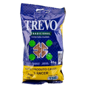 Fardo Fumo Trevo Tabaco Neutro 13 Pacote C/ 45 gramas